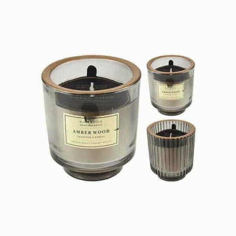 VASO VETRO CCANDELA 9X10 2ASS